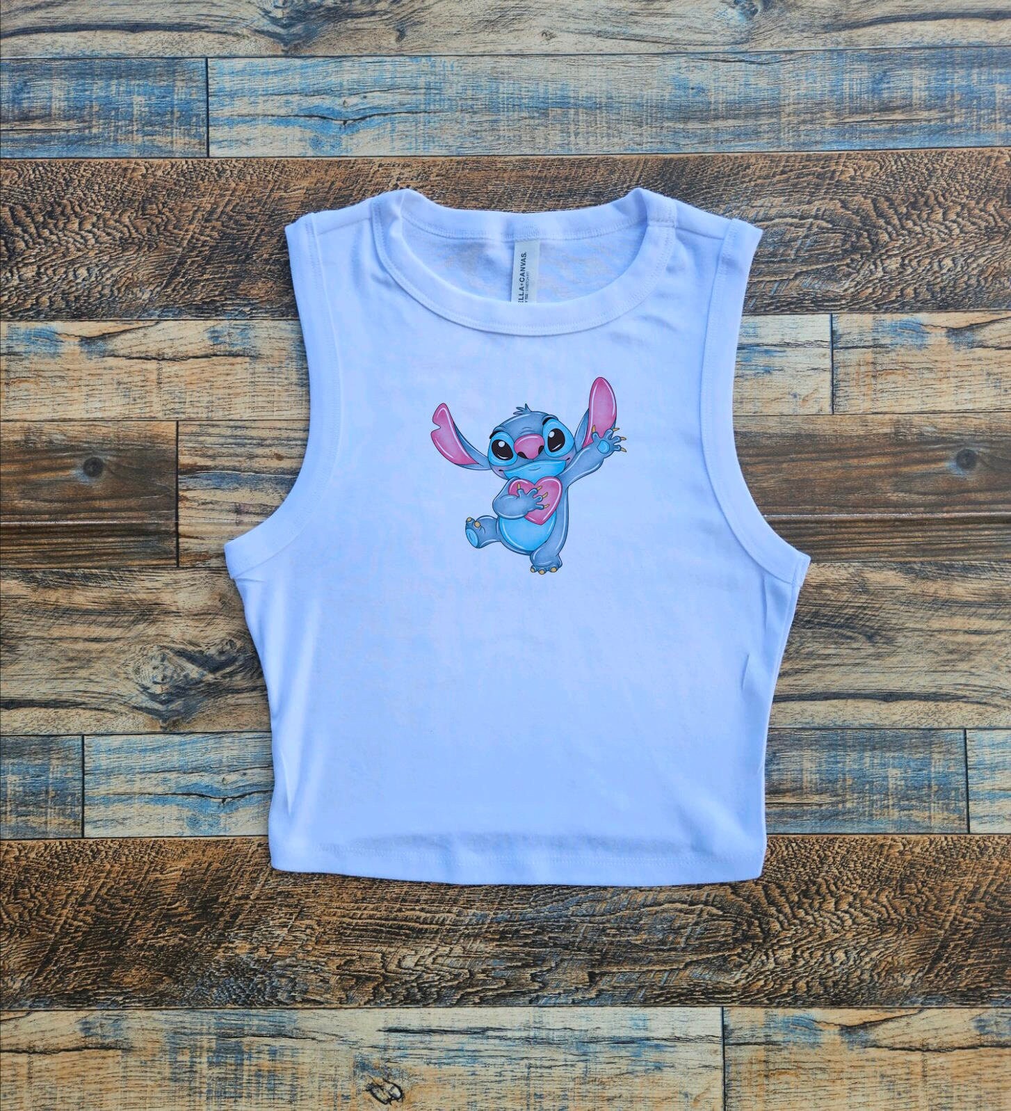 Stitch Baby Tee, Womens Stitch Crop, Girls Lilo Stitch Crop Tank