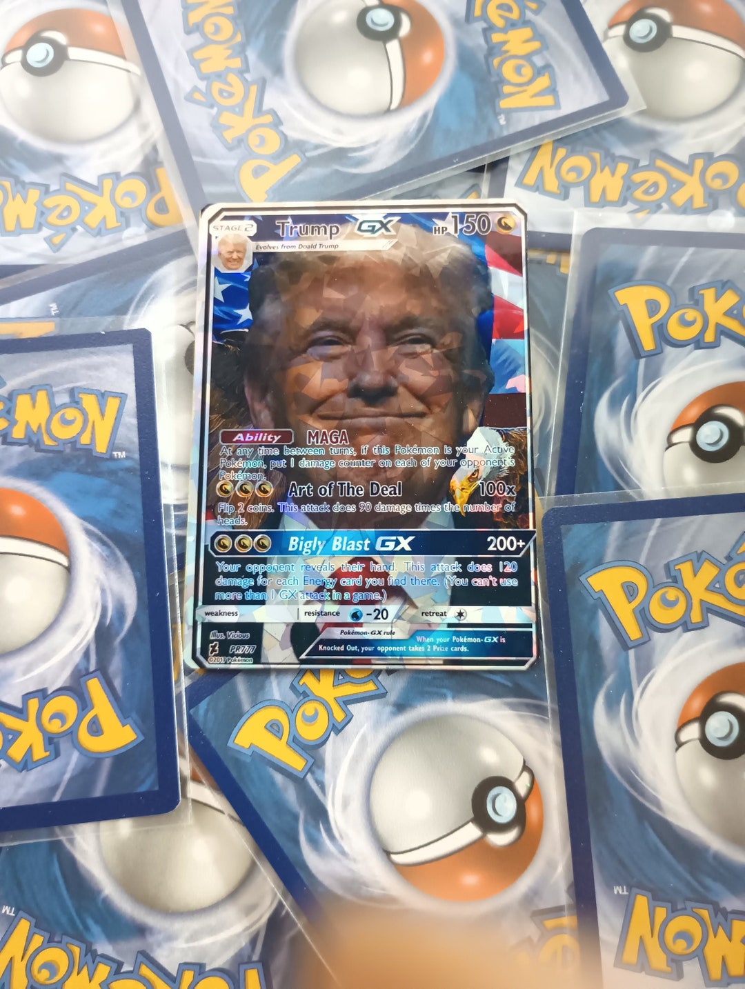 Donald Trump Pokemon Card - Etsy