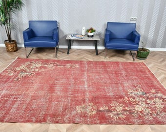 ヴィンテージラグ、大型ラグ、トルコラグ、アンティークラグ、寝室用