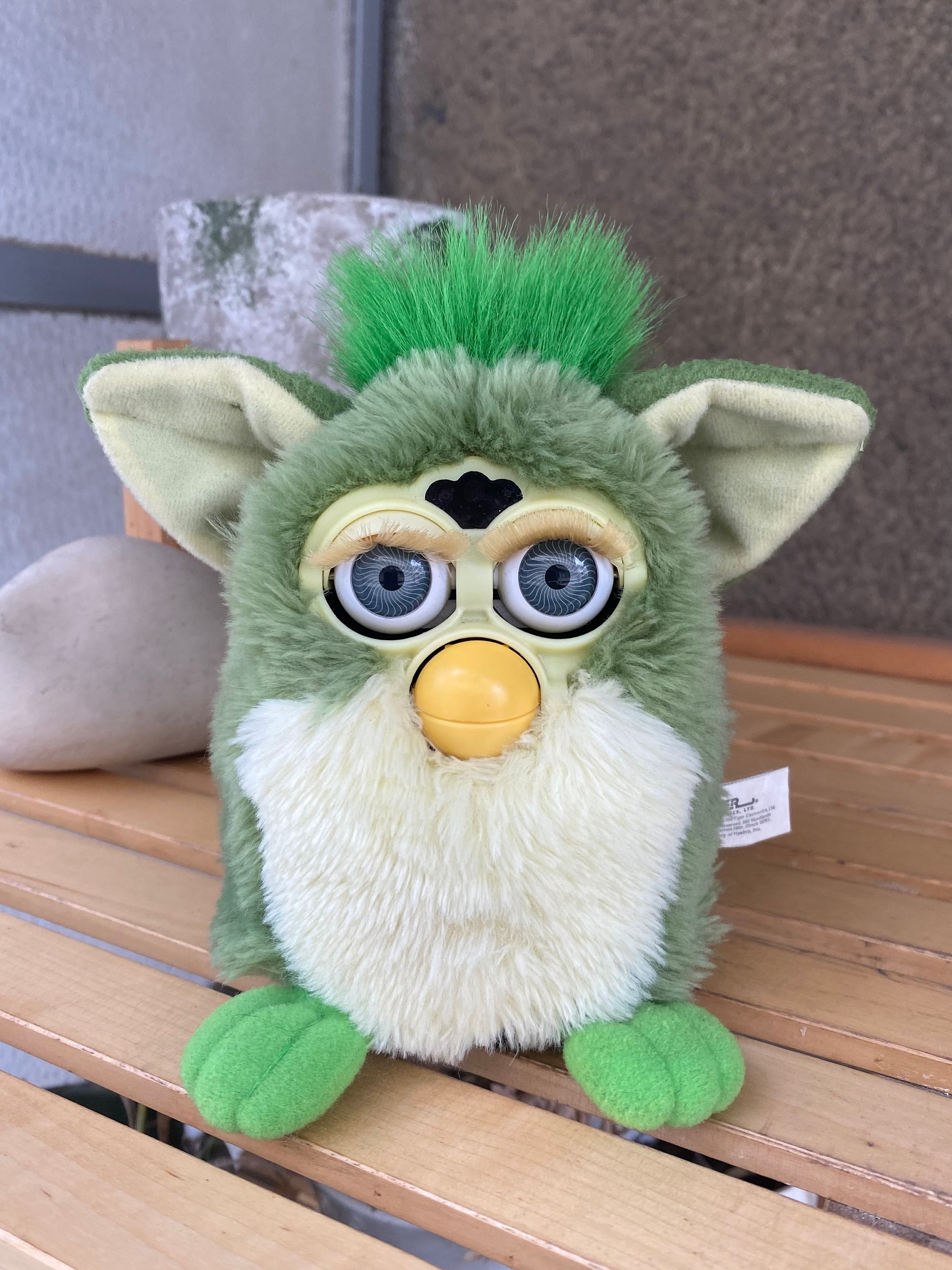 ヴィンテージ 1998 グリーンフロッグ ファービー - 動く