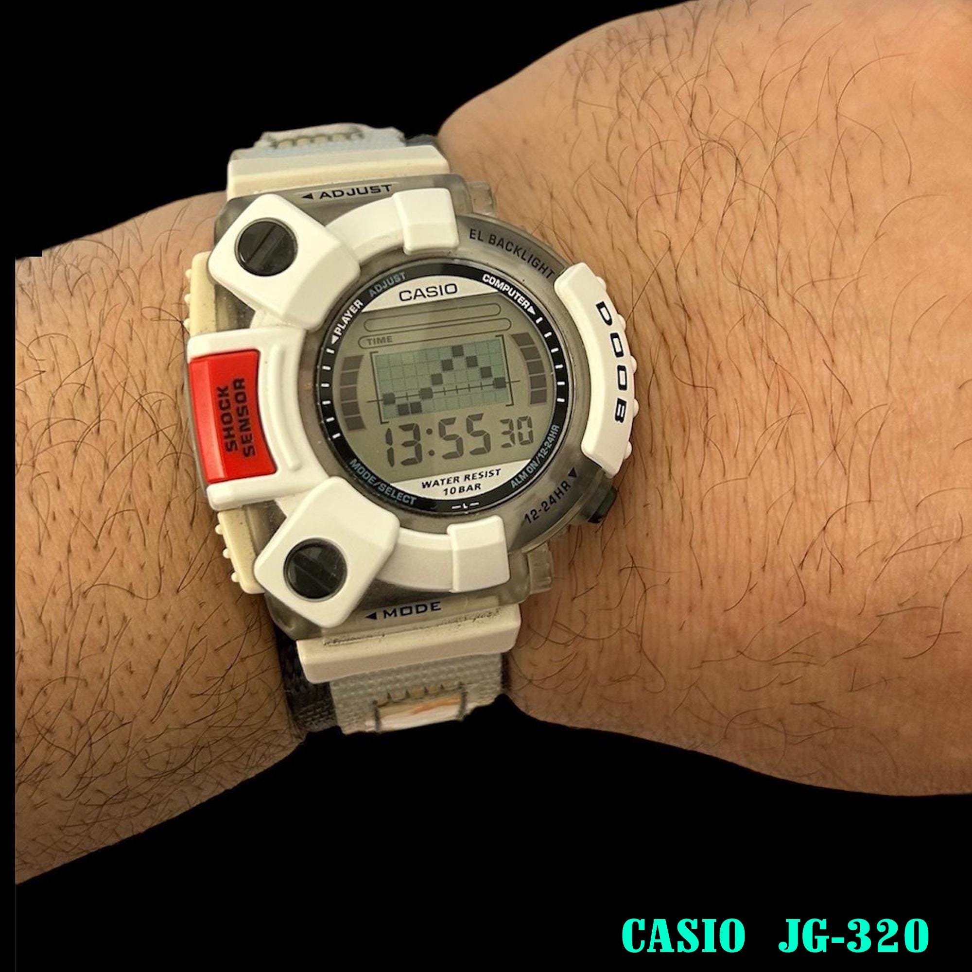 Casio Cyber Max JG-320 Vintage Watch Very RARE Collectible Very