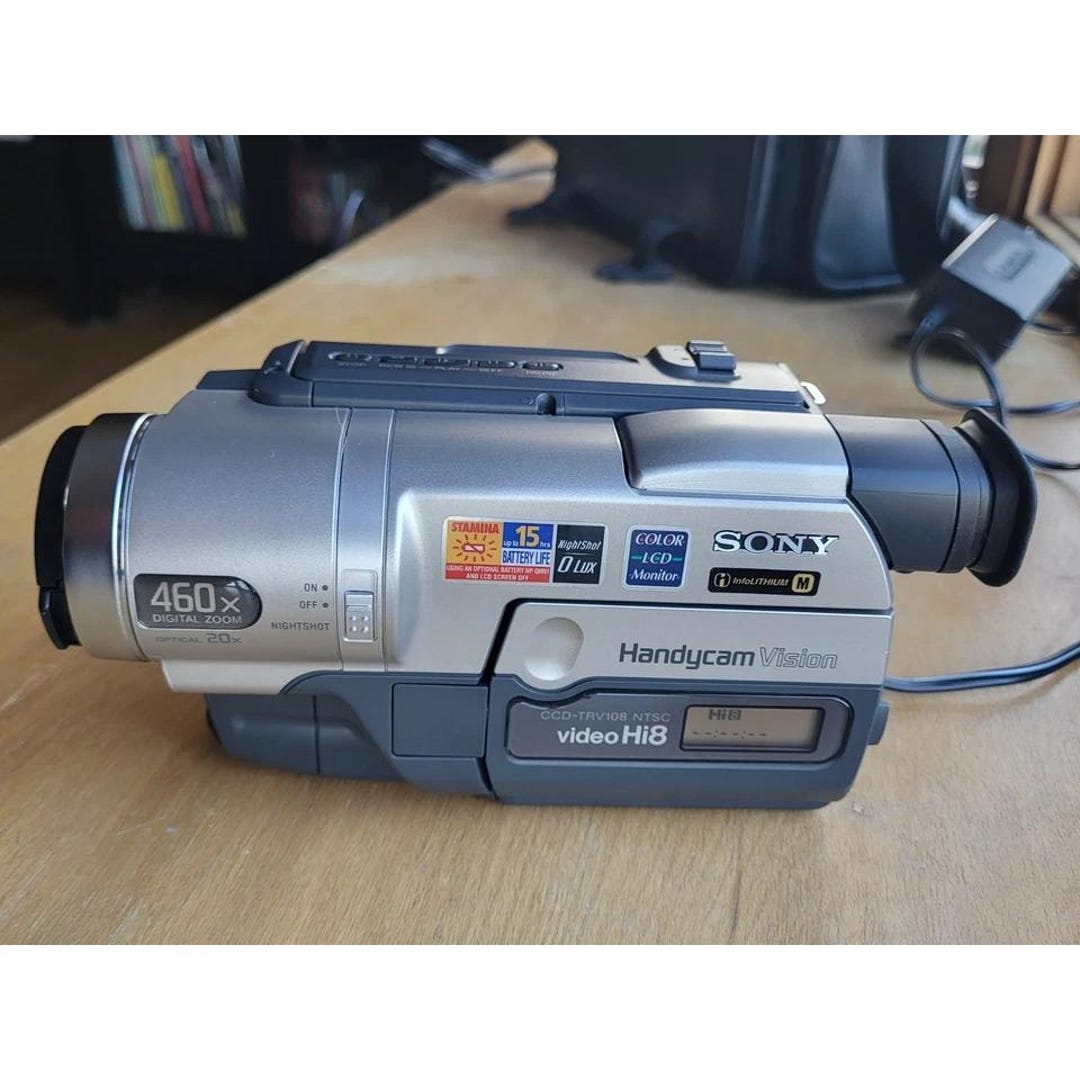 Sony CCD-TRV108 Analog Camcorder Video Camera Hi8 8mm - Etsy