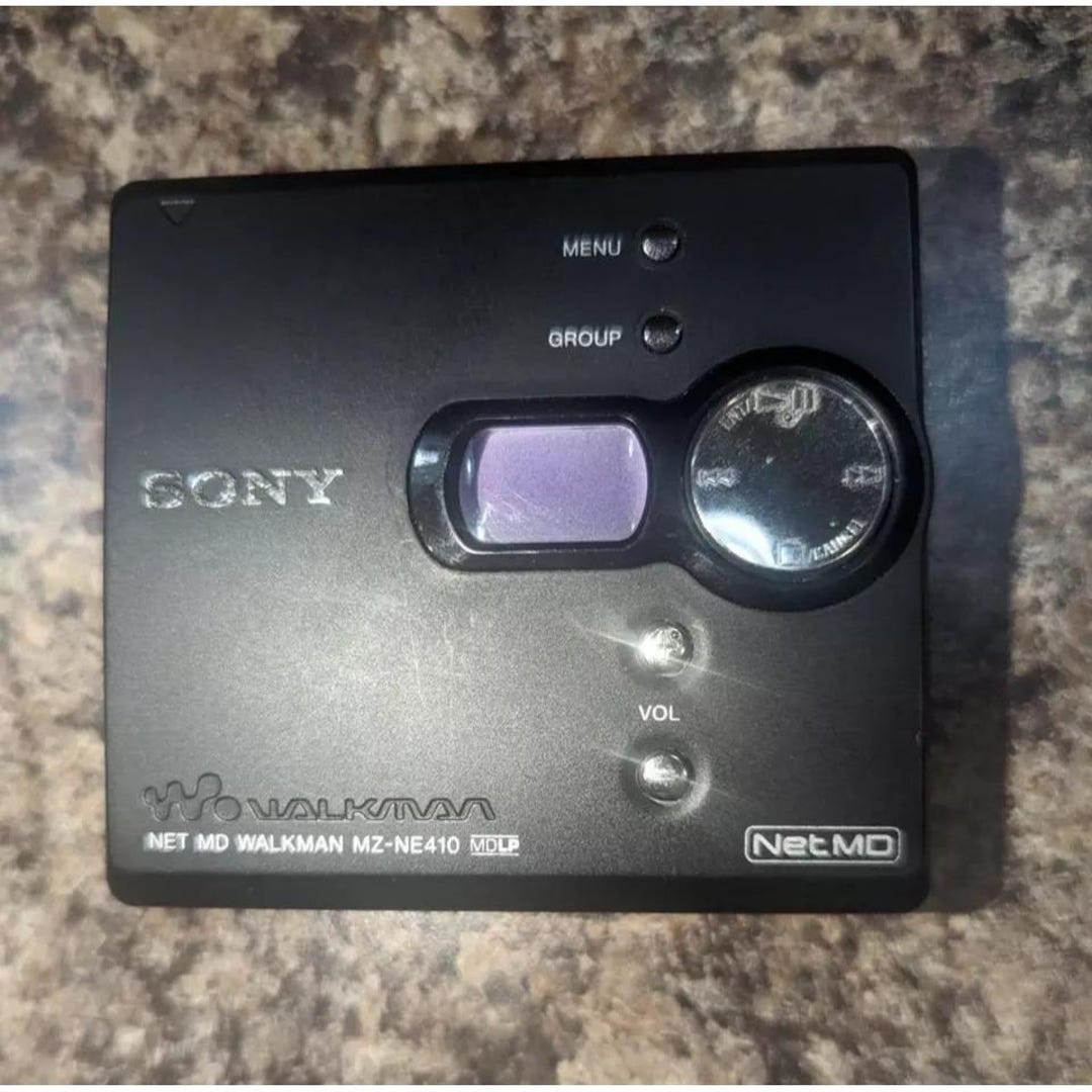 Sony MZ NE410 MD Walkman Minidisc Player Tested Works Great - Etsy