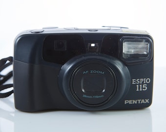 Pentax Espio 115 Film Camera: 38-115mm Point and Shoot - Etsy