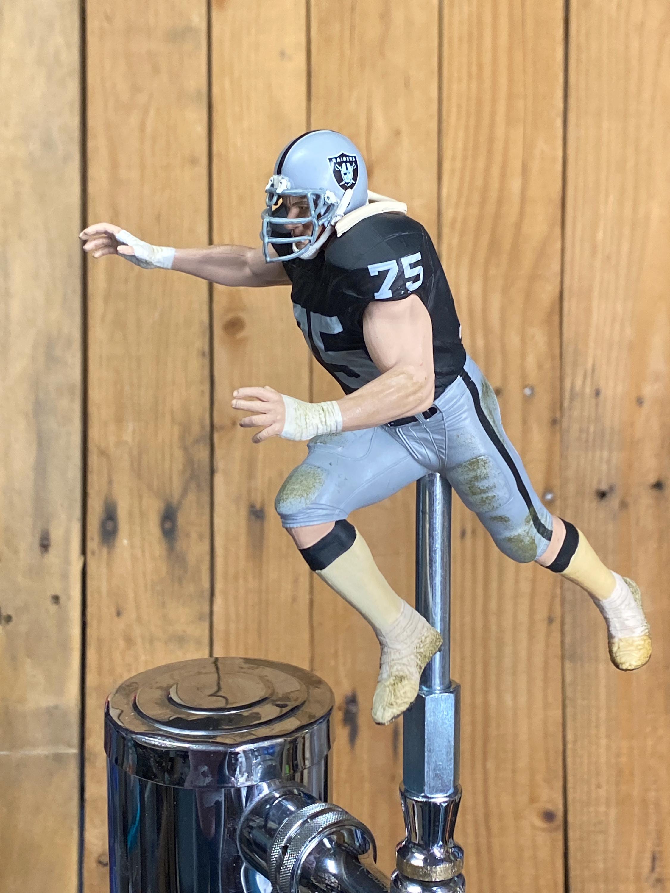 Oakland Raiders Beer Tap Handle Howie Long - Etsy