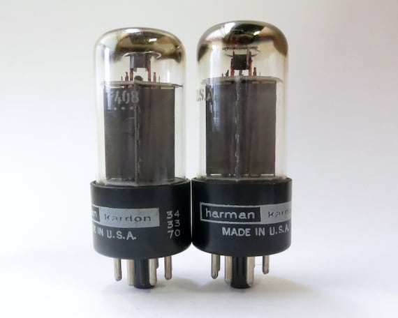 Pair Harman Kardon 7408 Vacuum Tubes - 6V6GT Variant - Etsy Canada