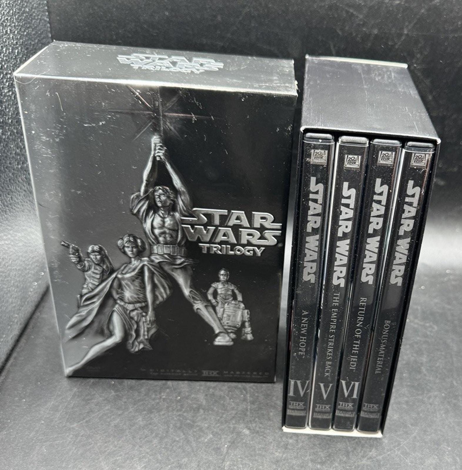 Star Wars Trilogy (DVD, 2004, 4-disc Set, Widescreen Edition