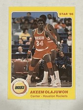 1985-86 Star - Hakeem Olajuwon #18 for sale | eBay