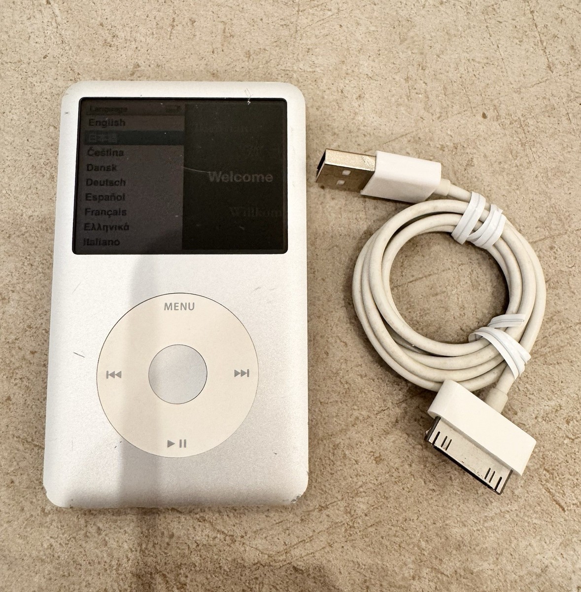 Apple iPod Classic 120GB MB562J/A the 6th generation New Battery