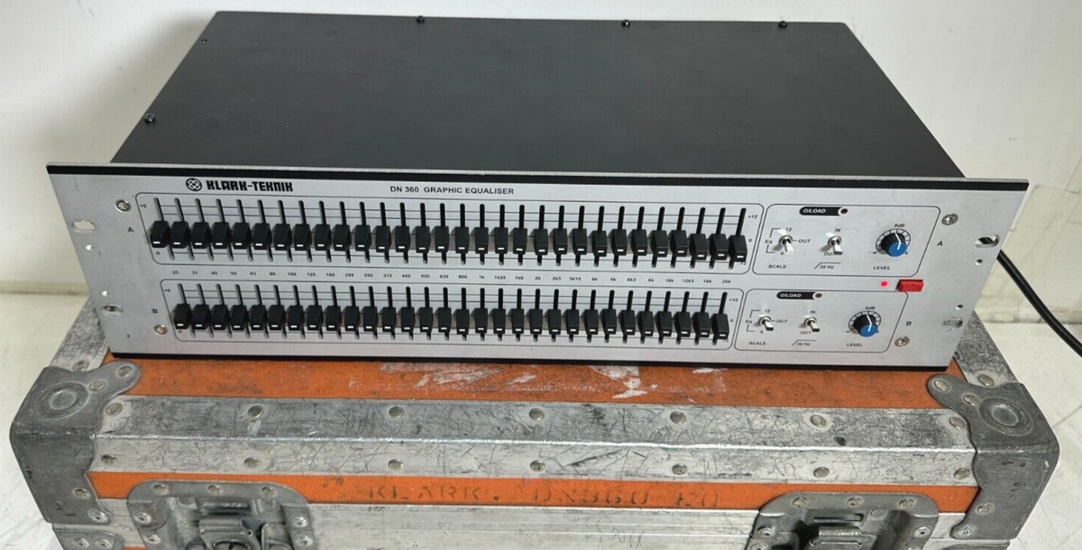 Klark -Teknik DN360 Graphic Equalizer W/Case (One) | eBay