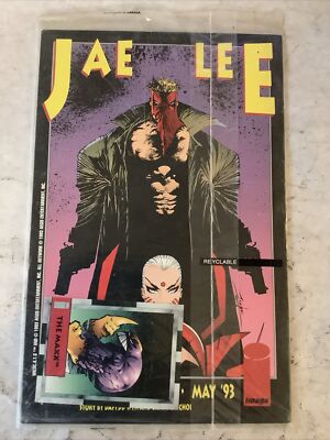 Darker Image #1 Gold Foil Logo (Image 1993) Sam Keith, Jim Lee NM