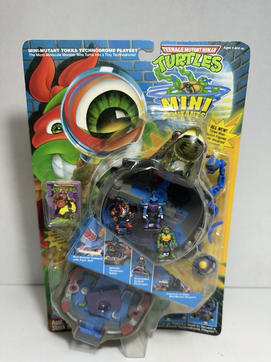 Sealed Unopened 1994 TMNT Mini Mutants Playset Tokka Technodrome