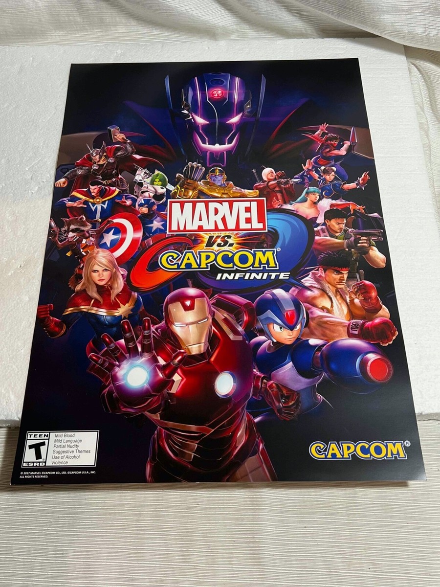 Marvel Vs Capcom Infinite promotional poster | eBay
