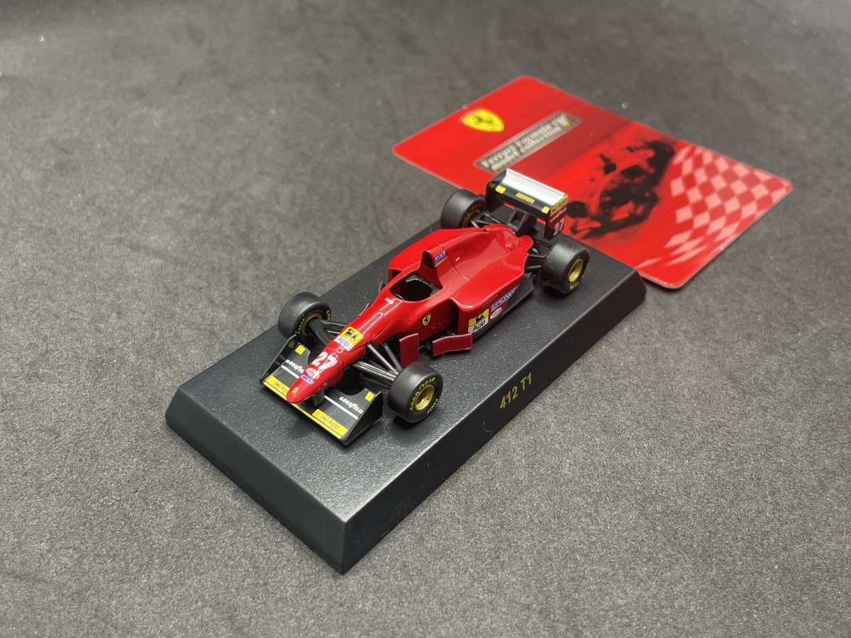 Kyosho 1/64 Ferrari F1 collection2 412T1 #27 J.Alesi Diecast model