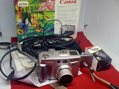 Vintage 2001 Canon PowerShot G2 PC1015 4MP CCD Digital Camera New