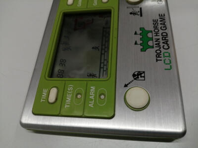 Gakken TROJAN HORSE LCD CARD GAME トロイの木馬 トロイの木馬 TROJAN
