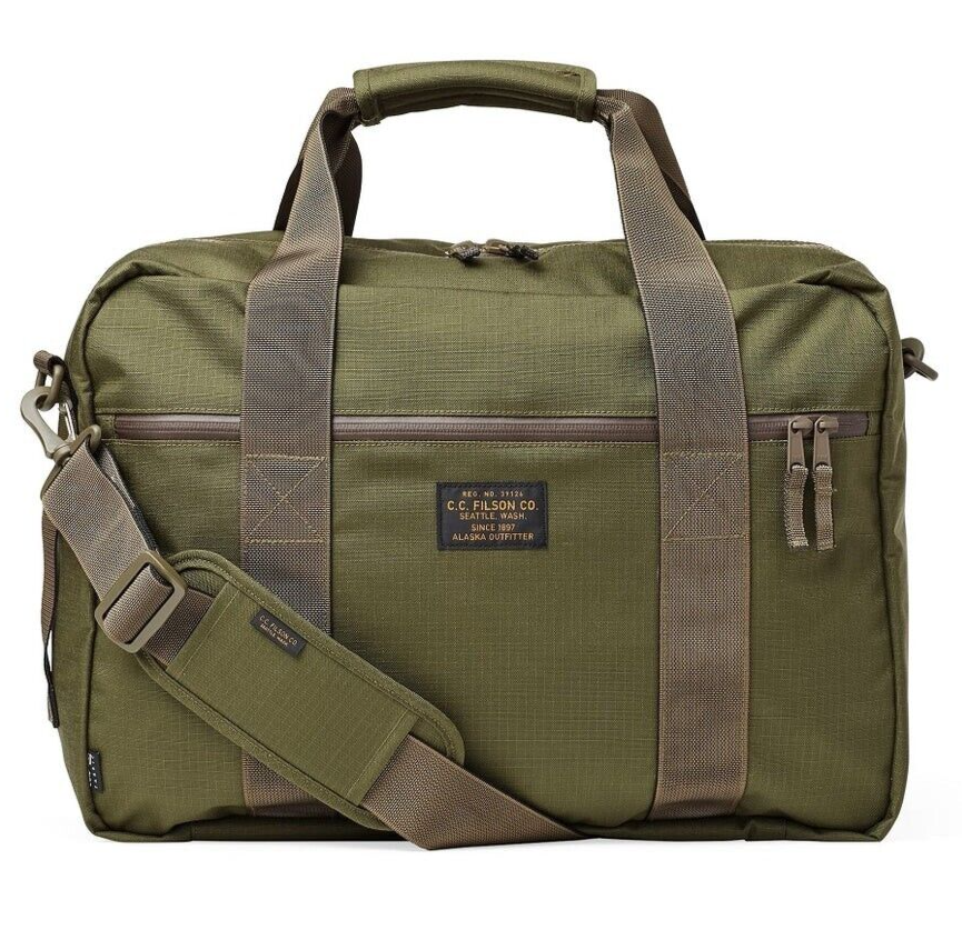 Filson Ripstop Nylon Pullman 20115932 Surplus Green Duffle