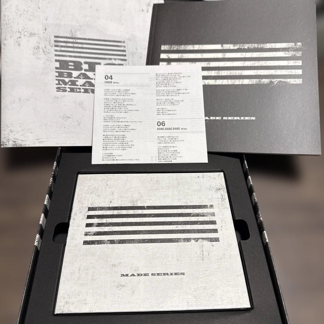 BIGBANG MADE SERIES（CD+3DVD+PHOTO BOOK+poster）-DELUXE EDITION