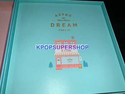 Astro 4th Mini Album Dream Part 01 CD Good Postcard Day Ver. No