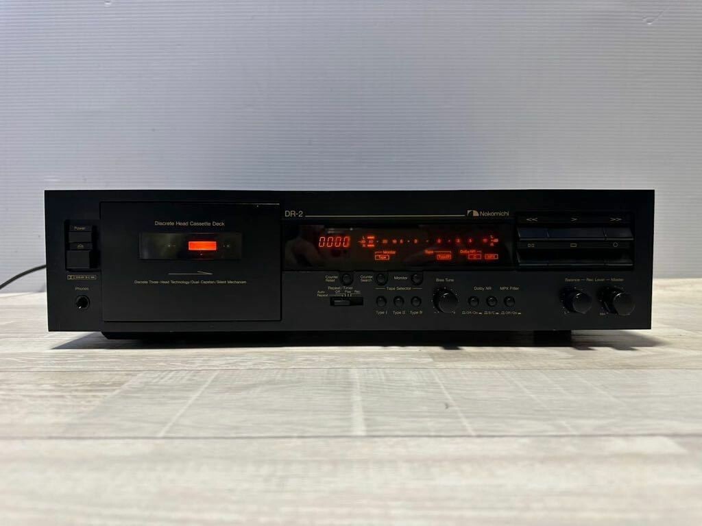 ナカミチ カセットデッキ DR-2 【ジャンク品】 Nakamichi カセット