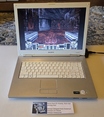 Sony Vaio VGN-N130G PCG-7T1L 512MB ram 80GB hdd 1.6ghz Core Duo