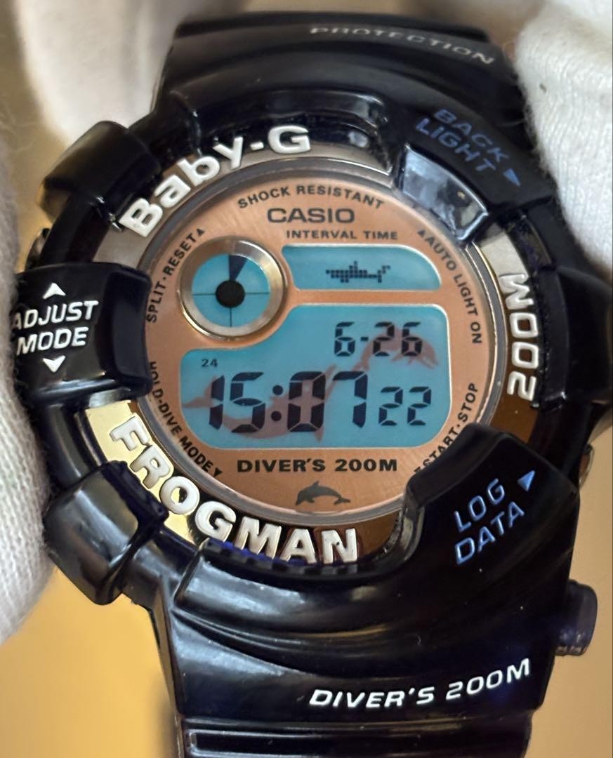時計 CASIO Baby-G Frogman 200m BGW-103 時計 CASIO Baby-G Frogman