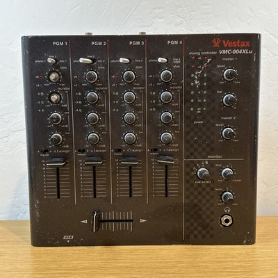 Vestax VMC-004XLu DJ Mixer with TUB-1 USB Audio Interface | eBay