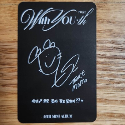 TWICE With YOU-th sound wave ラキドロ モモ サイン TWICE with you