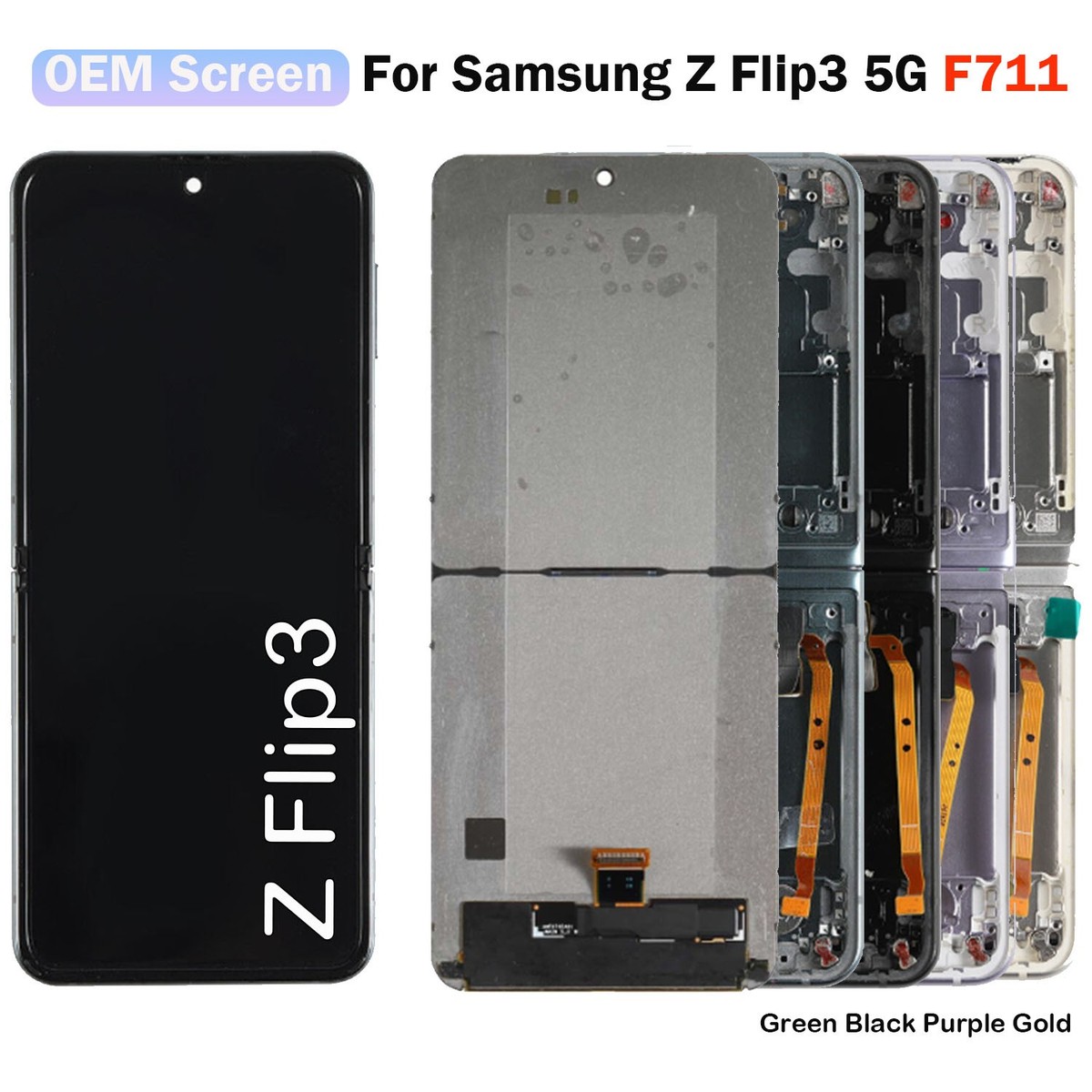 OEM OLED For Samsung Galaxy Z Flip3 5G F711 LCD Display+Touch