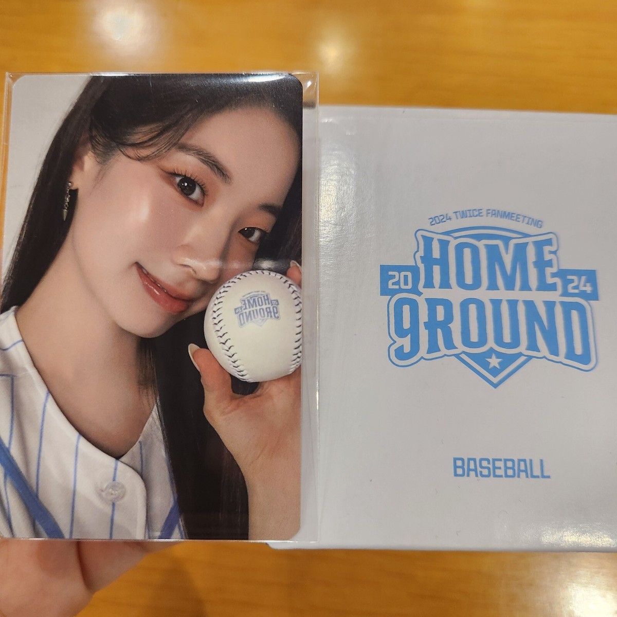 TWICE BASEBALL PHOTOCARD 9TH ANNIVERSARY [HOME 9ROUND] POP-UP