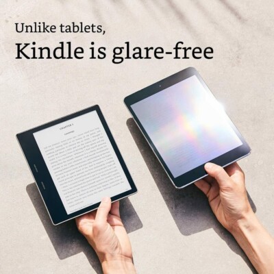 Kindle Oasis 9th Gen 32GB FREE CELLULAR Wi-Fi 7 in Touch Screen