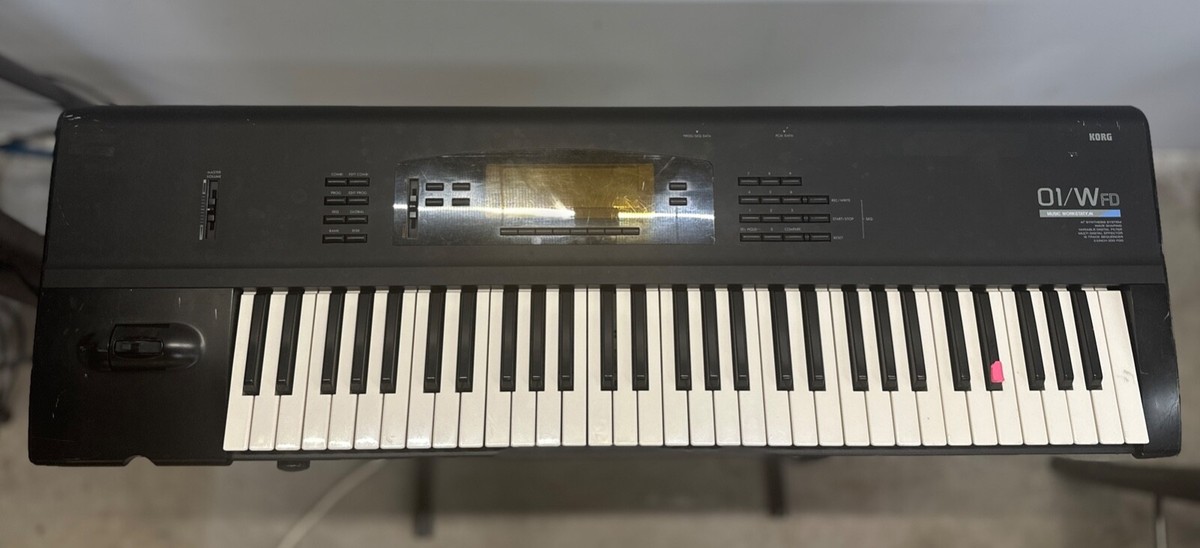 Korg 01/WFD Keyboard Synthesizer (Read Description) | eBay