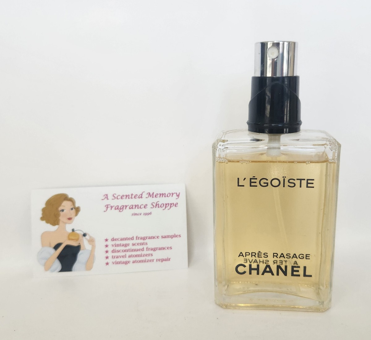 1990's Vintage L'Egoiste After Shave Spray by Chanel ~ 100 ml