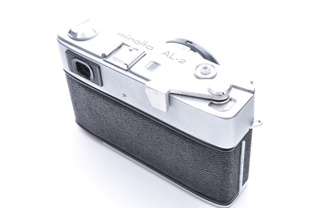 Minolta AL-2 Rangefinder 35mm Film Camera Rokkor-PF 45mm F/1.8 Exc