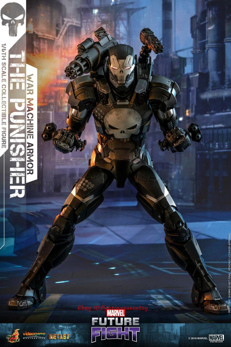 HotToys HT VGM33D28 The Punisher War Machine Armor 1/6 Figure Toy