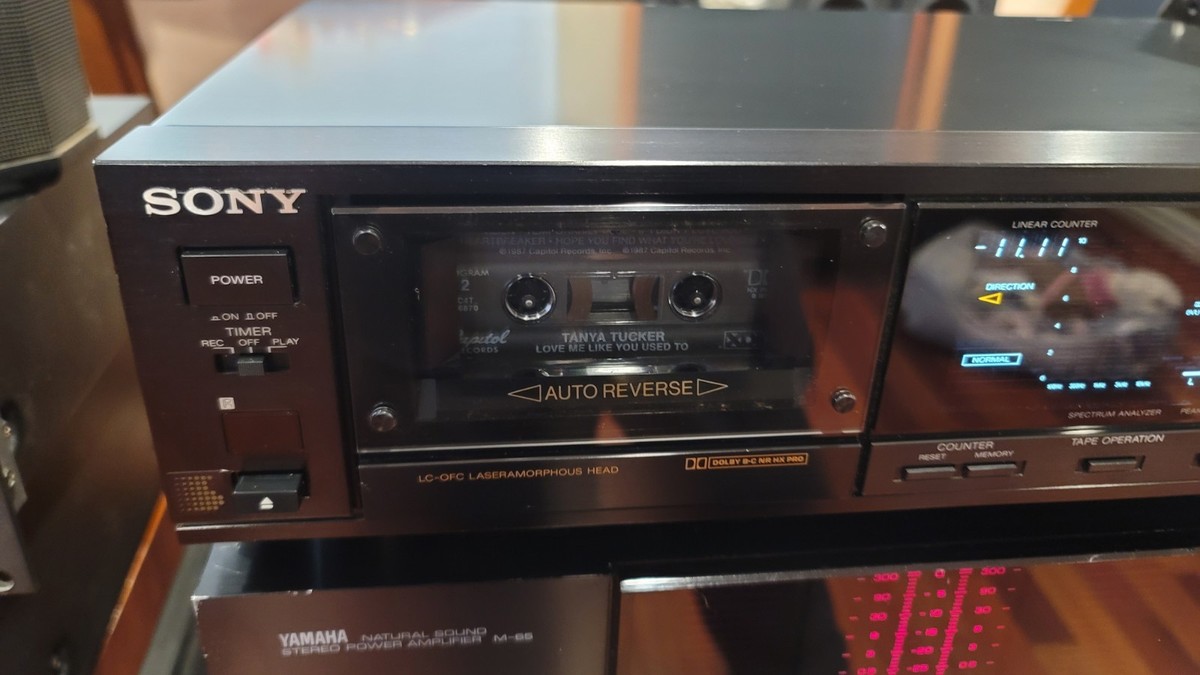 Sony TC-RX80 Black Cassette Deck | eBay