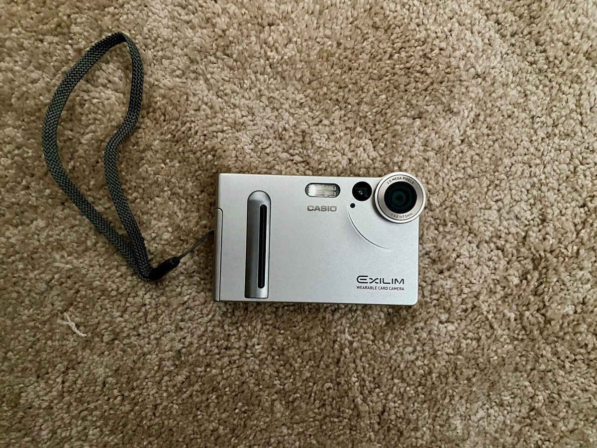 Casio Exilim 2MP Ultra Slim Digital Camera (EX-S2) - Pristine
