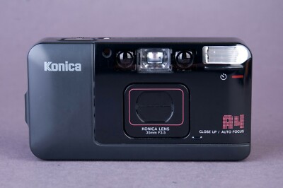 Konica A4 Big Mini Point & Shoot Film Camera | eBay