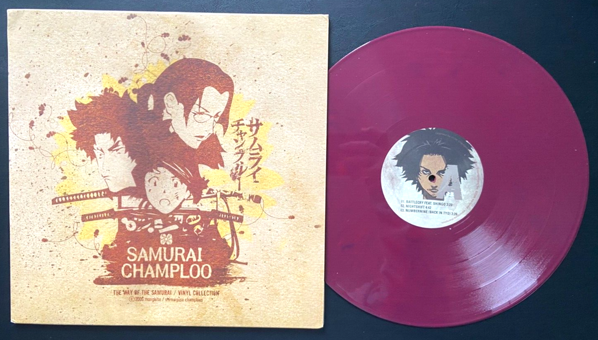 Samurai Champloo The Way Of Purple Vinyl Anime Analog Ample Soul