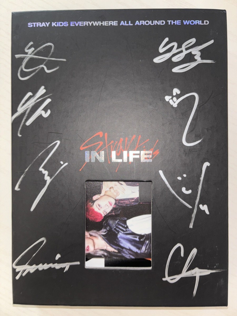 STRAY KIDS [IN LIFE] Autographed Signed Limited Album STRAYKIDS IN
