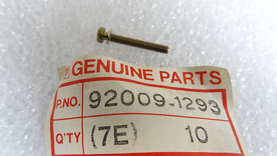 Kawasaki NOS NEW 92009-1293 Screw 3x22 EN EX KL KMX VN ZG ZL ZN ZX