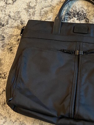 TUMI Alpha Bravo Companion Nylon Expandable Tote Laptop Bag