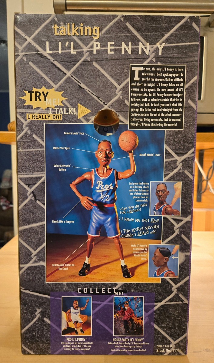 Talking Lil Penny Hardaway Basketball Figure 1997 14