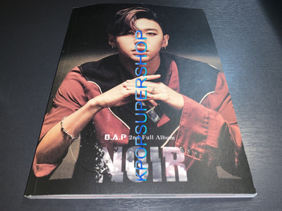 B.A.P 2nd Album Noir Bang Yong Guk Version CD Photobook Great Rare