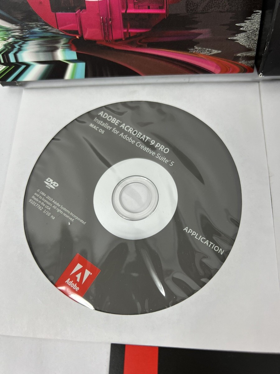 Adobe Creative Suite 5 Master Collection for Mac for sale online
