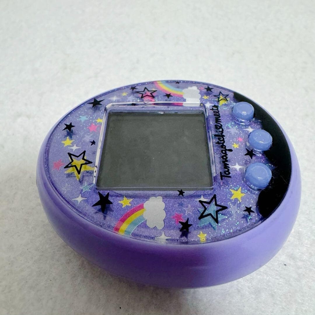 Bandai Tamagotchi Meets Magical Version Purple Japan Used Tested