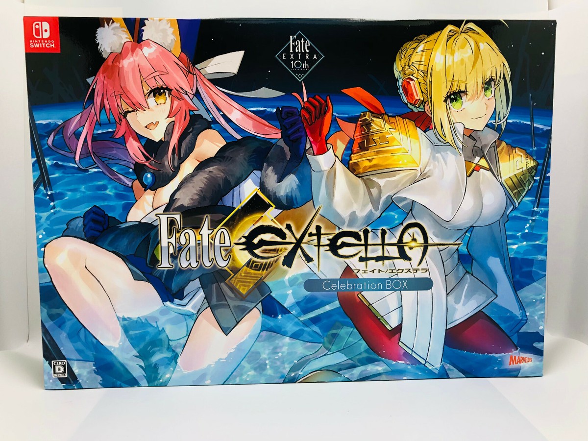 NINTENDO SWITCH Fate EXTELLA Celebration Box No Game Benefits only