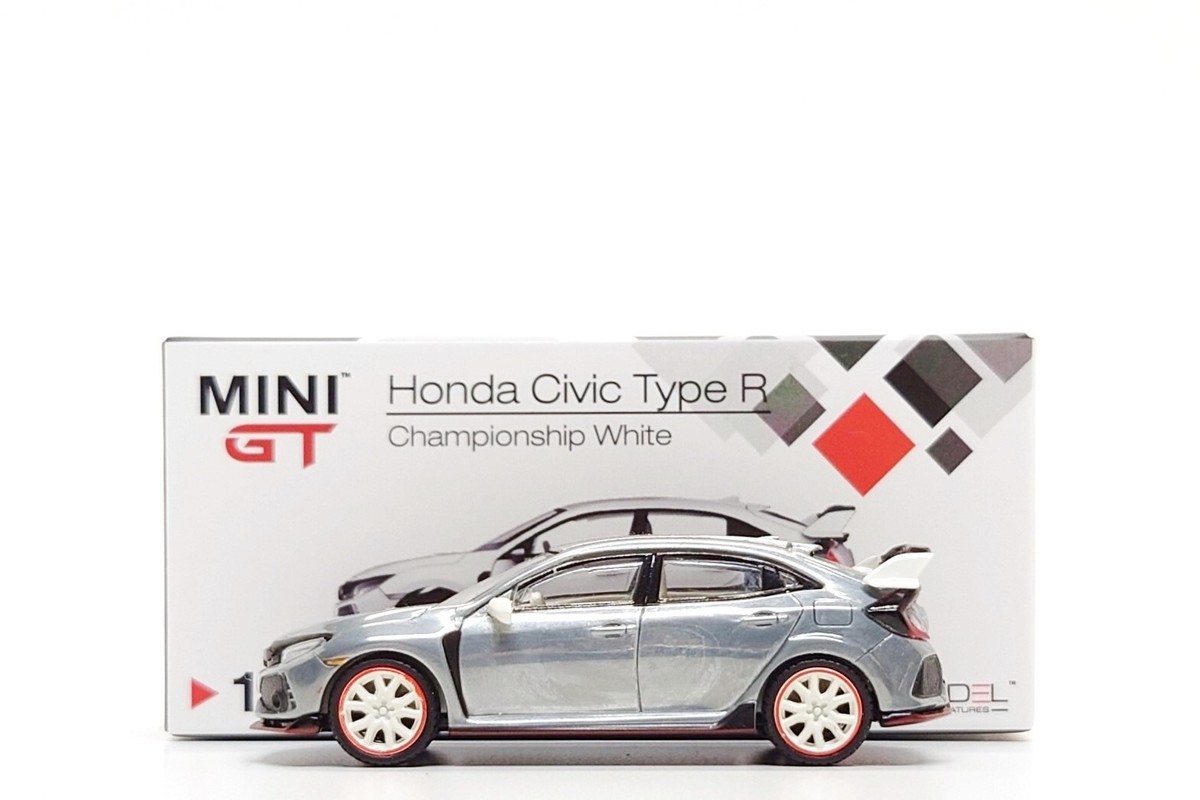TSM Mini GT 1:64 Honda Civic Type R FK8 - Championship White
