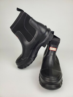 NEW Hunter x Stella Mccartney Vegan Rubber Boots Wellies Size UK10