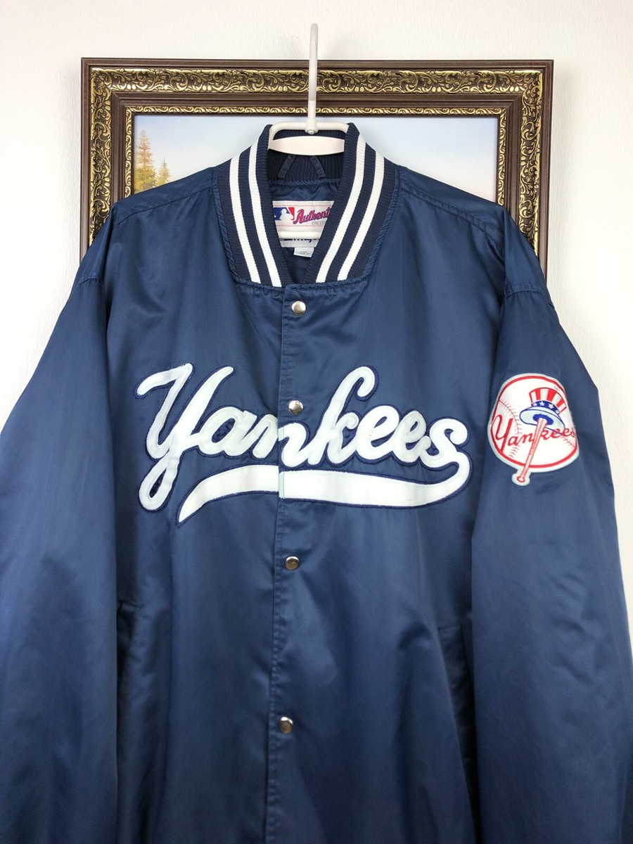 Vintage 90's Majestic Varsity Jacket MLB New York Yankees Satin